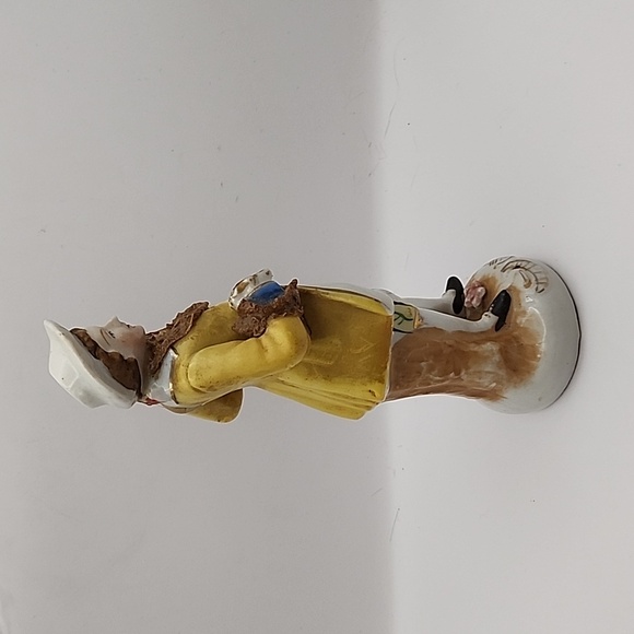 Vintage Occupied Japan Porcelain Figure w/ Hand Missing - Picture 4 of 10